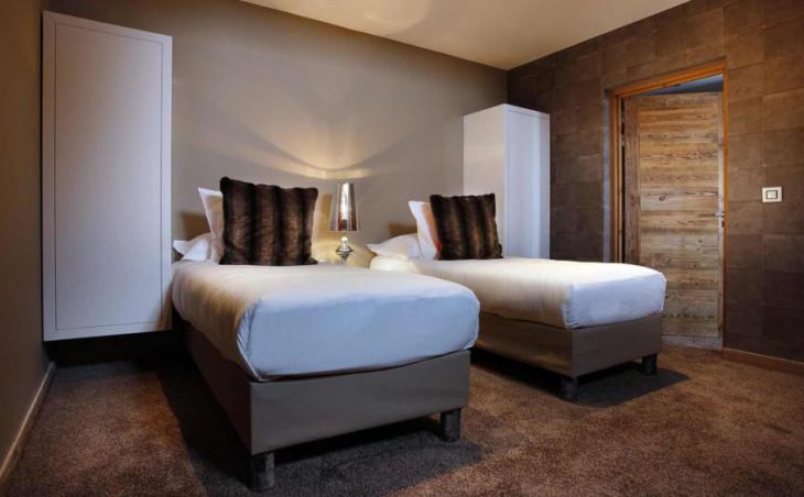 Koh-I Nor Hotel, Val Thorens, Twin Bedroom